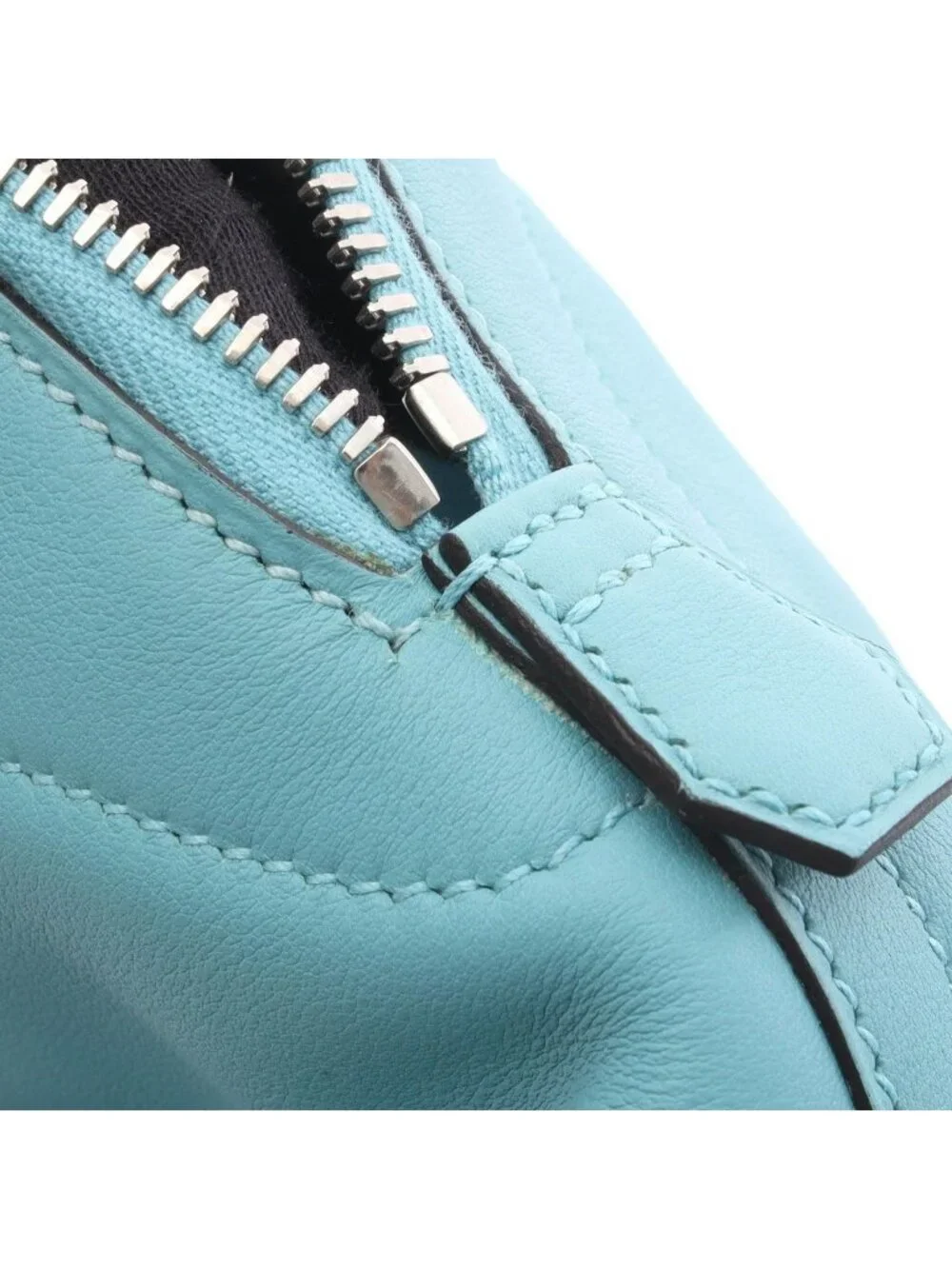 Hermes Handbag Bolide Cles Leather Blue Atoll Blue-At-le